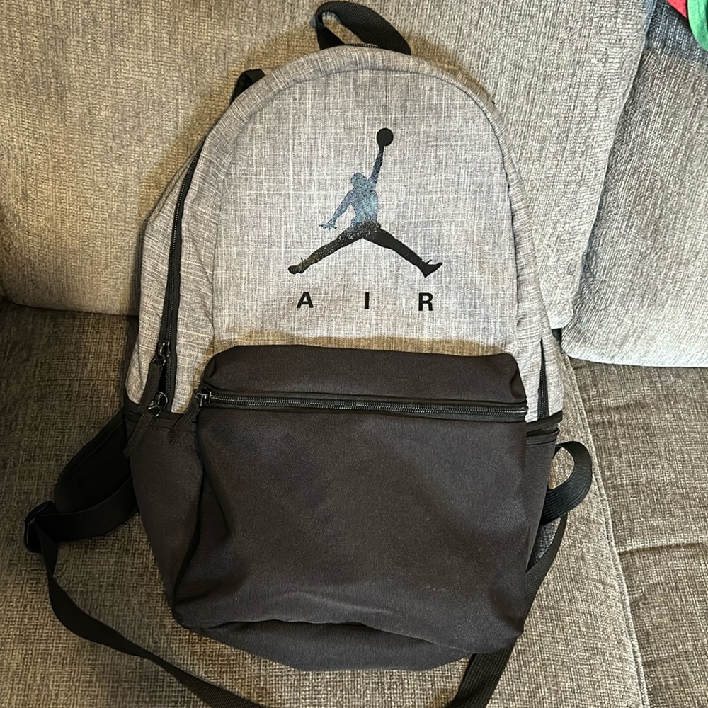 Nike Gray and Black Backpack